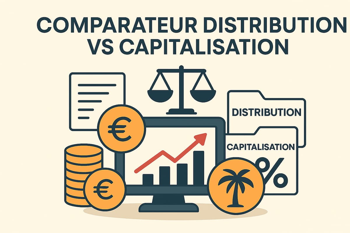 Le comparateur entre les ETF de distribution et de capitalisation.