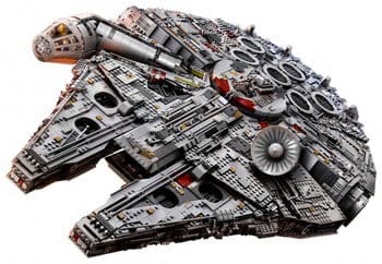 Investissement en Lego : le célèbre Faucon Millenium de Star Wars reste une valeur sûre !