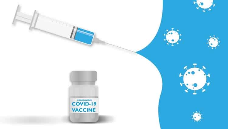 Une seringue contenant le vaccin Covid-19